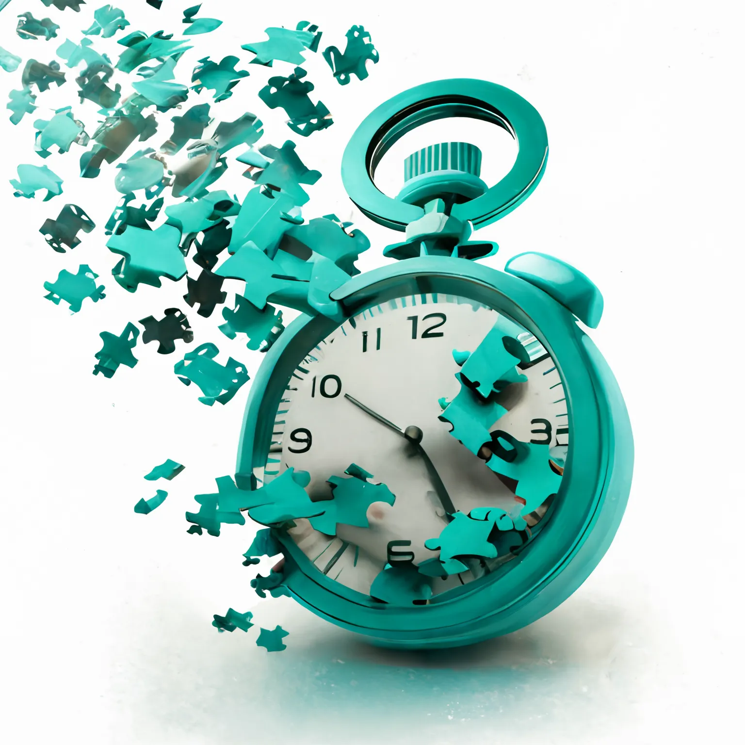 Stopwatch jigsaw puzzle